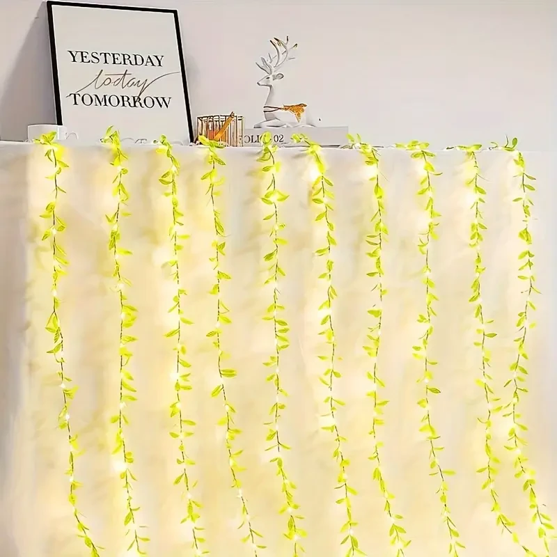 Enchanting Willow LED Curtain Lights