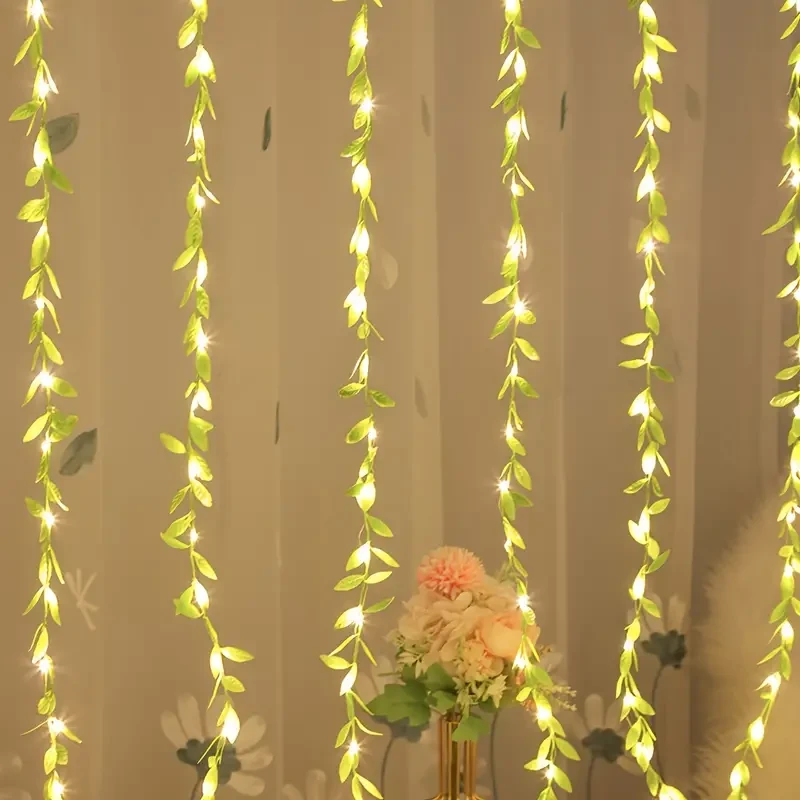 Enchanting Willow LED Curtain Lights