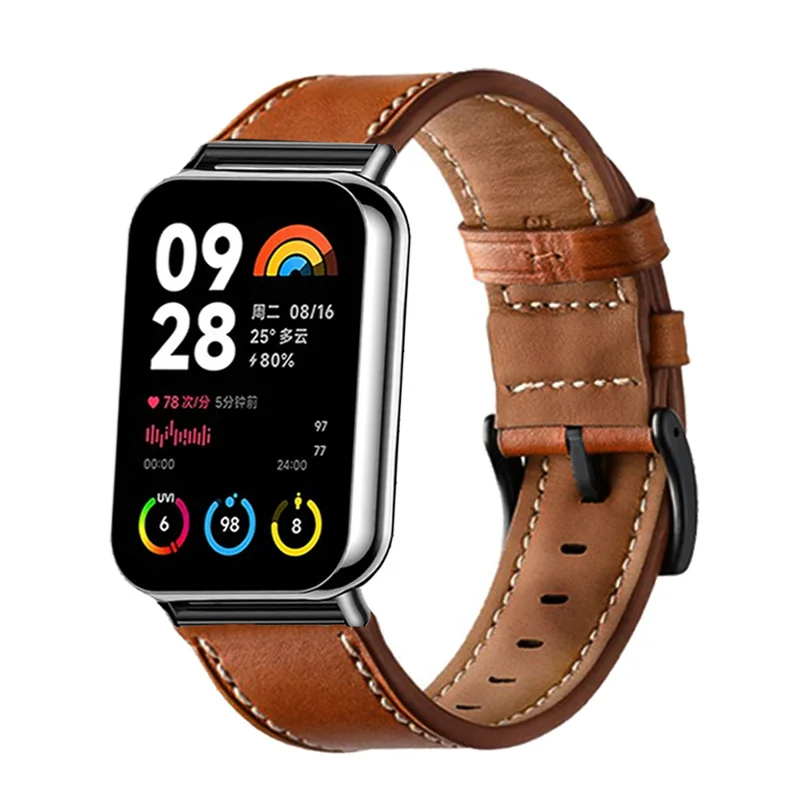 Color: Blue, Size: XS - Bracelet For Xiaomi Mi Band 8 Pro Strap Xiaomi Mi Band 8 Pro Stainless Steel Bracelet Xiaomi MiBand 8 Pro Belt Watch Strap