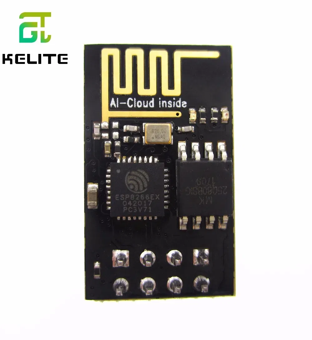 Color: black - ESP-01S Programmer Adapter UART GPIO0 ESP-01 Adaptater ESP8266 CH340G USB to ESP8266 Serial Wireless Wifi DevelopentBoard Module