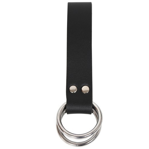 Women's Hiking Pleated Skirt Leather Metal Double Ring Buckle
