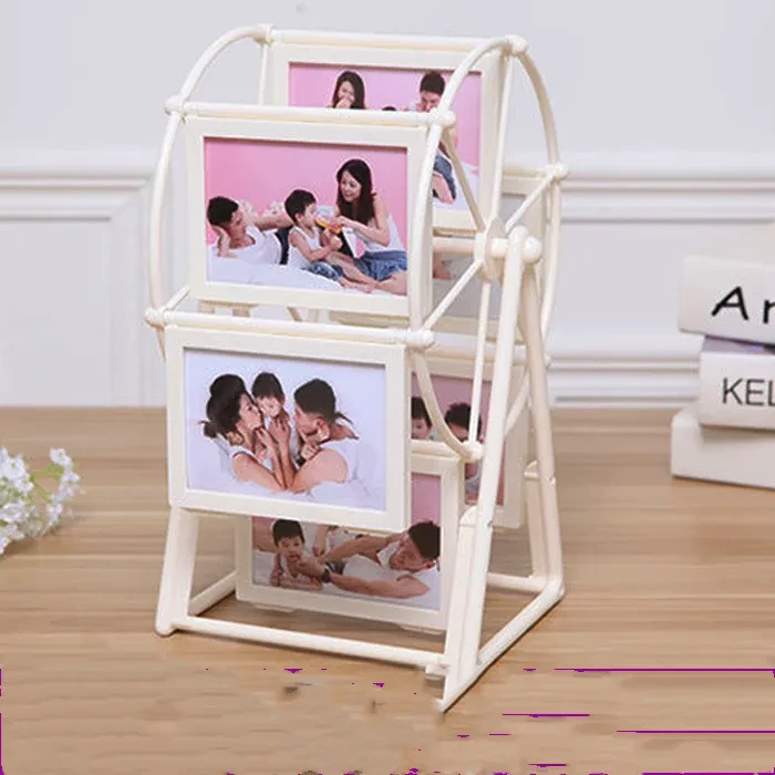 Handmade Custom Photo Windmill Rotating Photo Frame