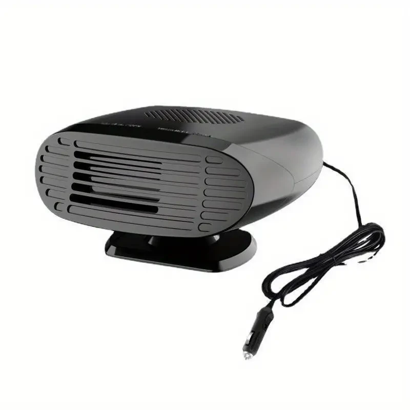 Car Heater DC12V/24V - Windshield Defogger & Defroster with 2-Speed Adjustable Rotation for Winter