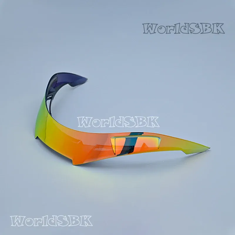 Color: Blue - Motorcycle Helmet Rear Spoiler Replacement for AGV K6 Tail Parts & Accessories