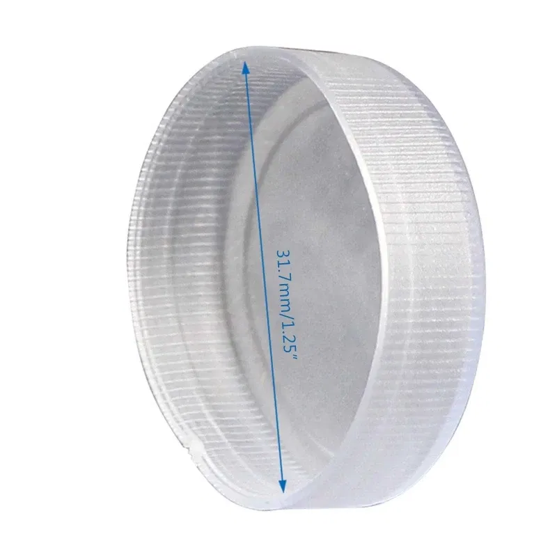 Color: Light Grey - Anti-Dust Protective Cover 1.25'' Astronomical Eyepiece Cover Accs