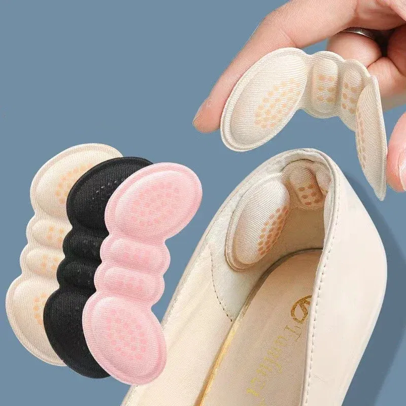 Color: green, Ships From: CHINA - 2/4/6PCS Women Insoles Shoes High Heel Pad Adjust Size Adhesive Heels Pads Liner Grips Protector Sticker Pain Relief Foot Care