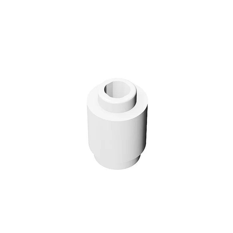 Color: Pink - 50PCS 3062b 30068 35390 3062 Accessories 1x1 Cylindrical Brick DIY Buildings? Blocks Educational Toys City Toy