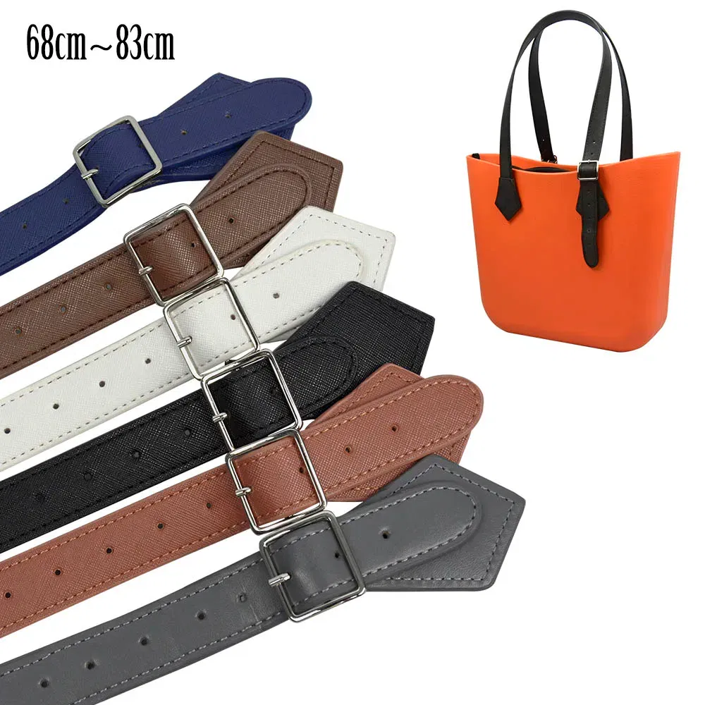 Color: Rose Gold - TANQU Diamond Shaped Variable Handle for Obag Long Adjustable Handles with Drop Buckle for O Bag for EVA Bag Body