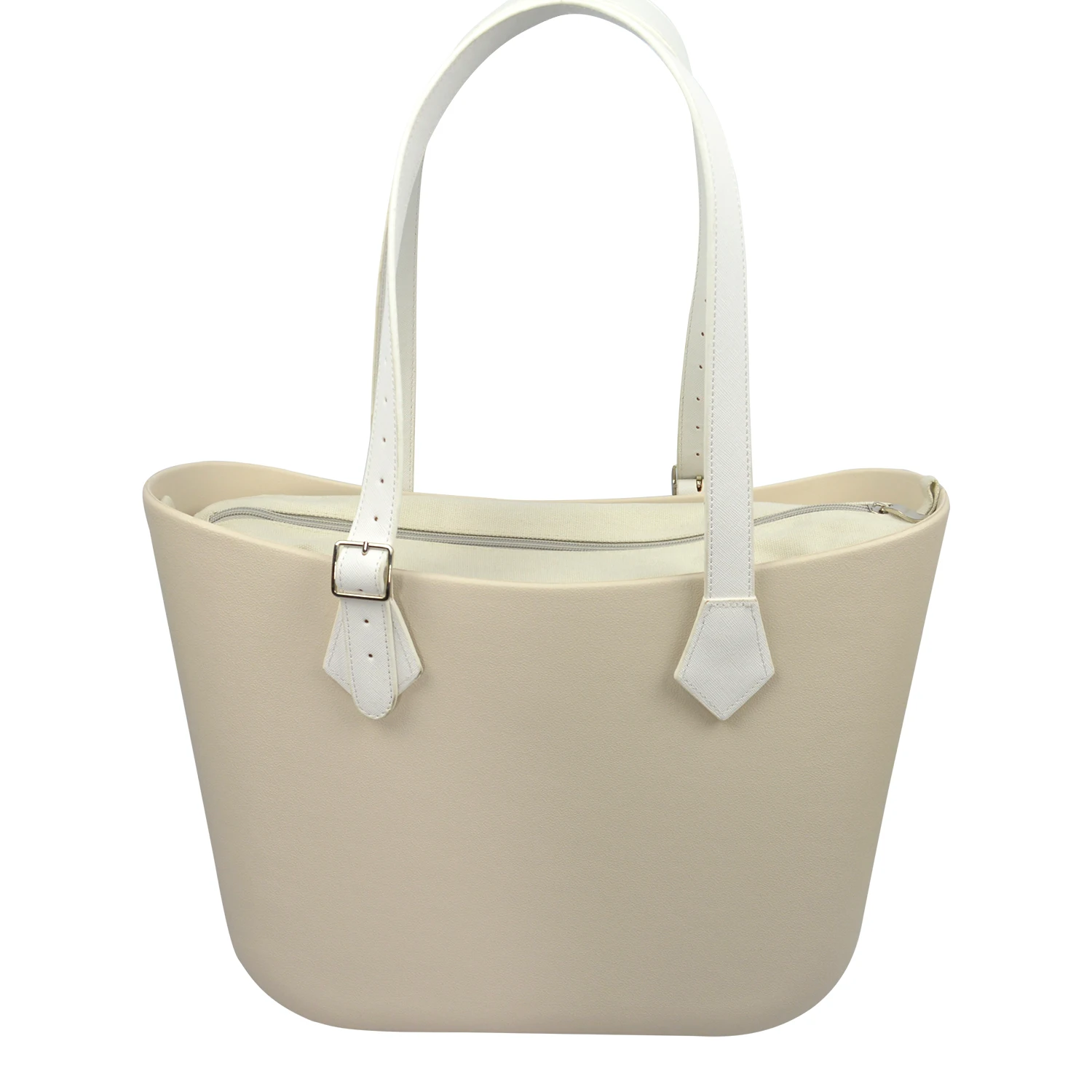 Color: Rose Gold - TANQU Diamond Shaped Variable Handle for Obag Long Adjustable Handles with Drop Buckle for O Bag for EVA Bag Body