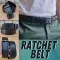 Microfiber Leather Men's Ratchet Belt