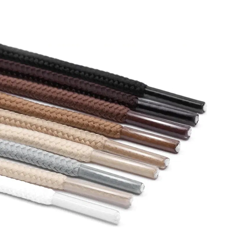 Color: PURPLE, Length: 120cm, Ships From: CHINA - 1Pair Polyester Solid Classic Round Shoelaces Martin Boot Shoelace Casual Sports Boots shoes Lace 90cm/120cm/150cm 21 Colors
