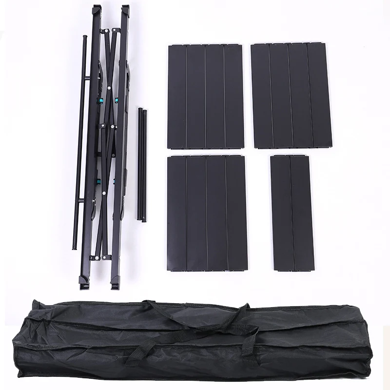 Color: Buff, Ships From: CHINA - Multi-Functional IGT Table Camping Stove Table Extendable Wood Desktop Table Outdoor Cooking Equipment Foldable Portable