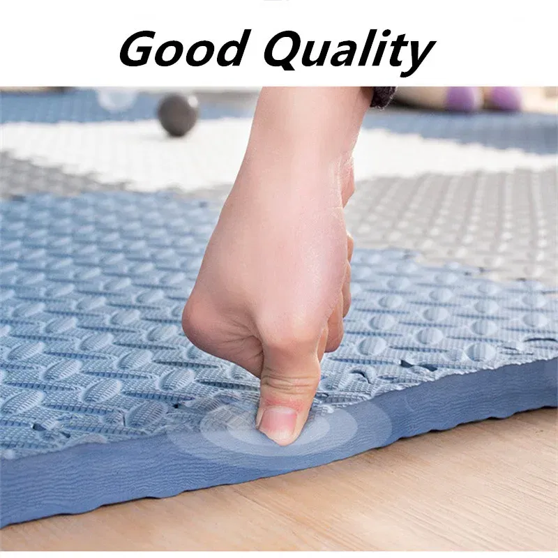 Color: plum - Activities Mat for Baby Play Mat 16PCS Play Mats 30x30cm Thick 1cm Game Mats Tatame Play Mat for Baby Playmat Playroom Mat