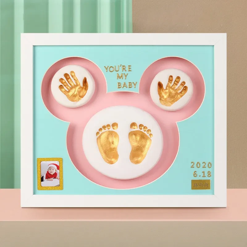 Baby Hand And Foot Print Lanugo Photo Frame