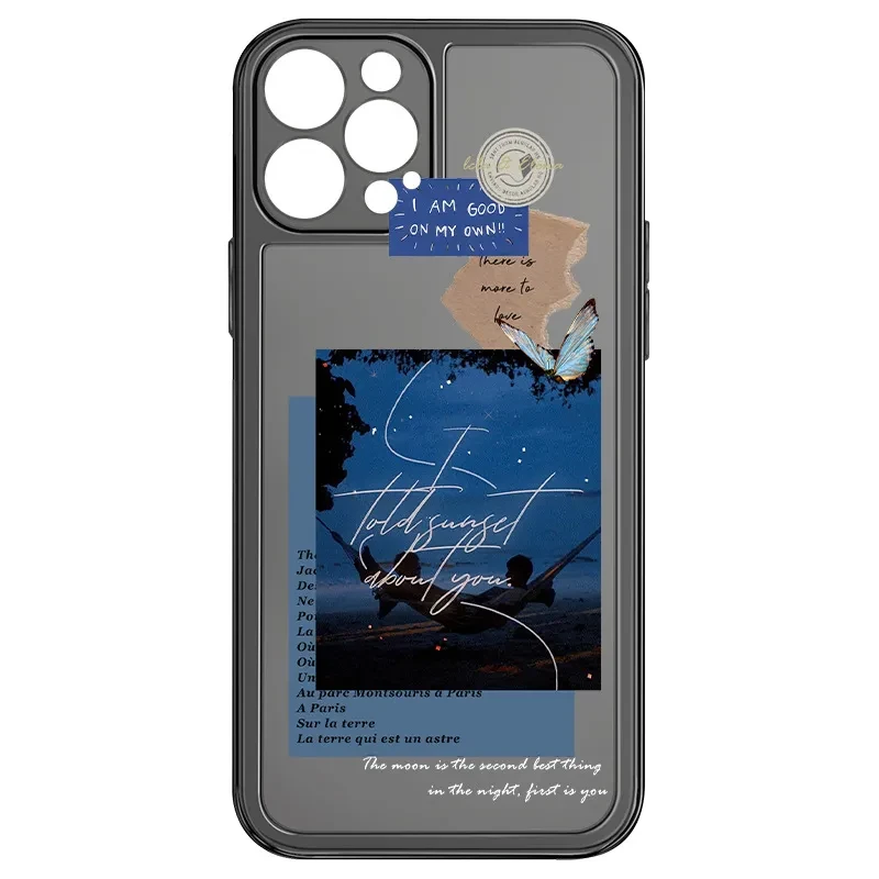 Transparent Photo Frame Mobile Phone Case Soft Shell
