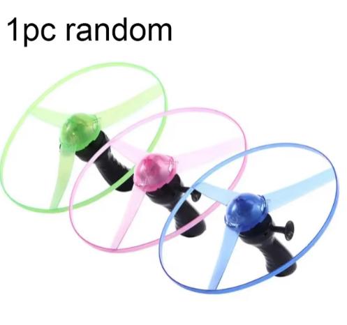 1pc Playing Plastic Pull String Spinning