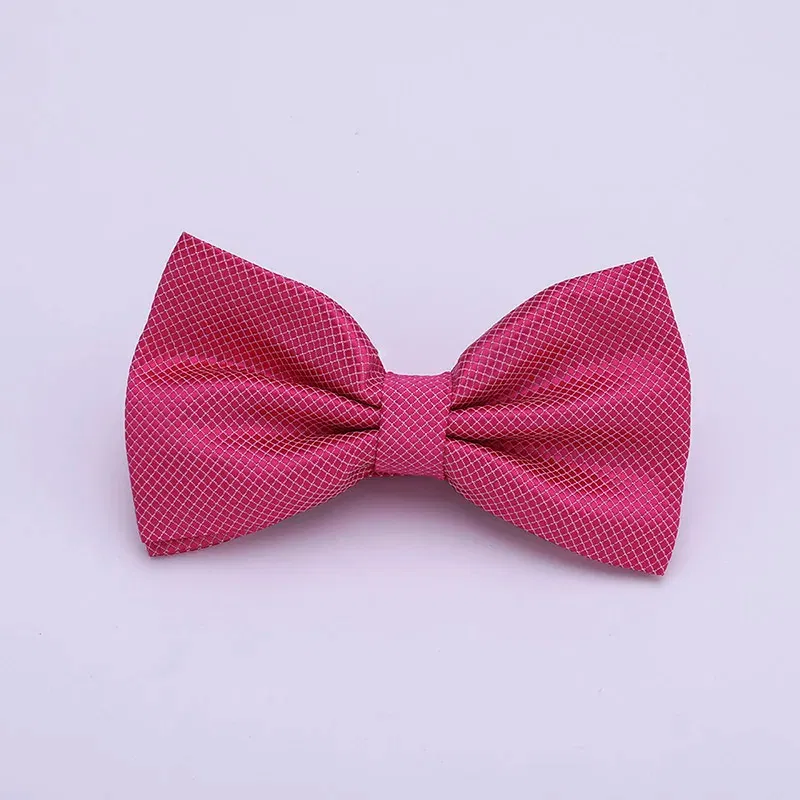 Color: Red, Ships From: CN - HUISHI Bowtie Men Ties Fashion Butterfly Party Wedding Bow Tie For Men Women Candy Solid Color Bowknot Wholesale Accessories Tie