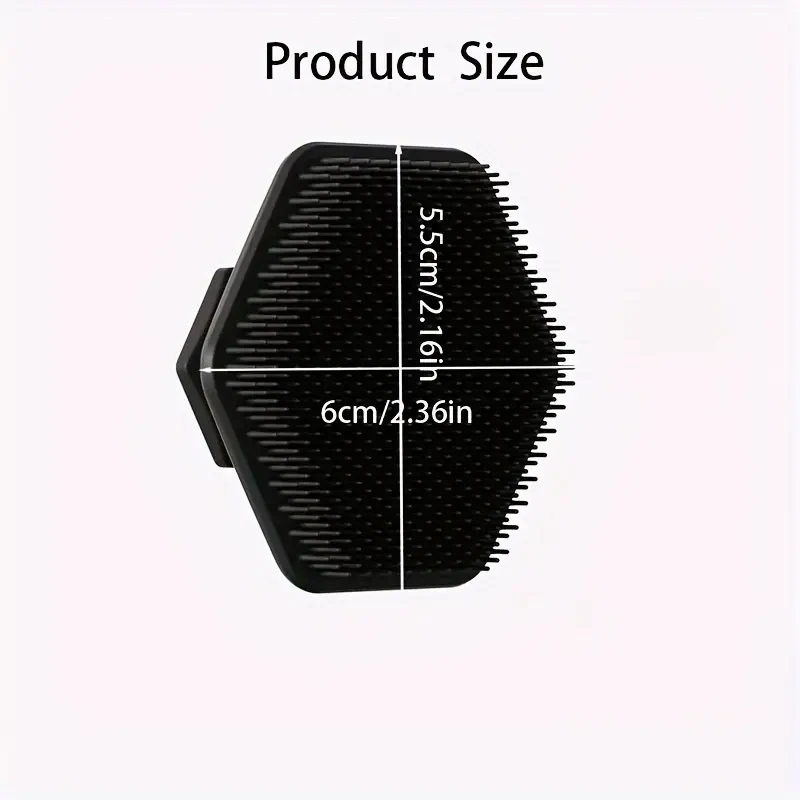 Silicone Face Scrubber for Men - Gentle Exfoliator Pad & Massager