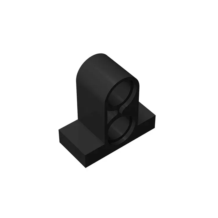 Color: Multicolor - Gobricks GDS-937 Technical, Pin Connector Plate 1x2x1 2/3 with 2 Holes  compatible with lego 32530 Educational Building Blocks
