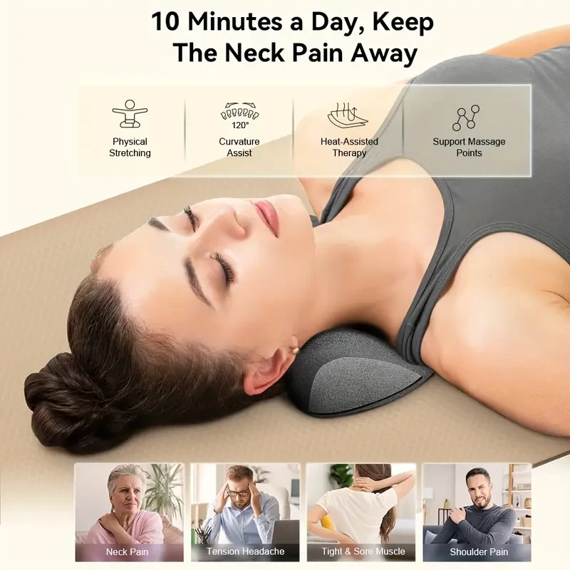 Heated Neck Stretcher - Graphene Heated Cervical Traction Device