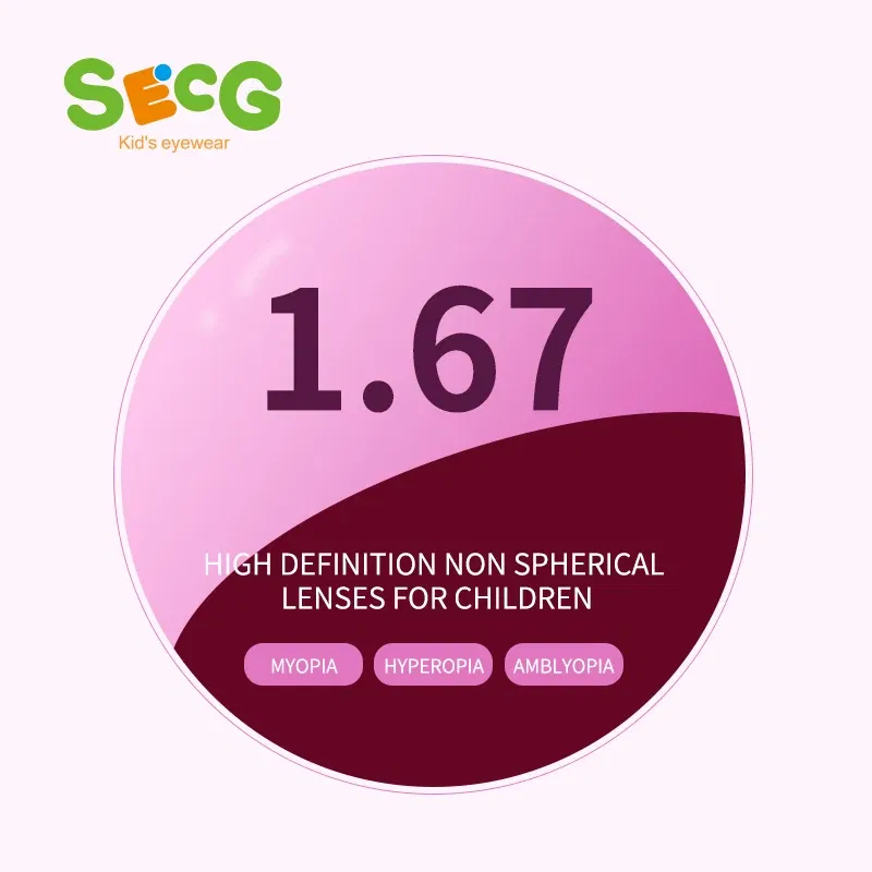 Lenses Color: WHITE, Lens Index: 1.67 - Customized 1.67 High-Index Clear Ultra-Thin Aspheric Radiation Protection Anti-UV Myopia Hyperopia Astigmatism Prescription Lens