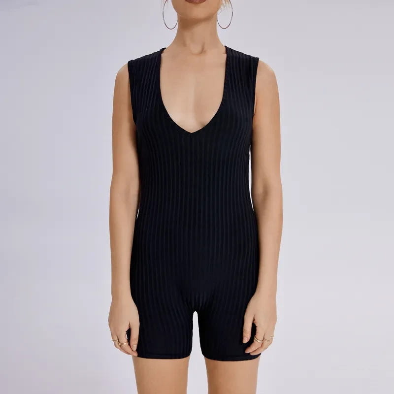 Curve-Hugging Sleek Jumpsuit