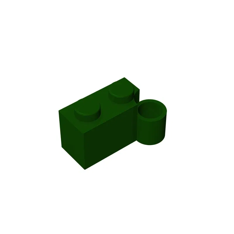 Color: Blue - Gobricks GDS-809 HINGE 1X2 LOWER PART compatible with lego 3831 children's DIY Educational Building Blocks Technical