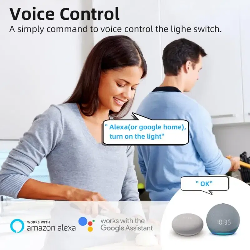 Bundle: Bundle1, Ships From: CHINA - Tuya WiFi Mini DIY Smart Switch 1/2/3/4 Gang 16/10A 2 Way Control Smart Home Automation Module Via Alexa Google Home Smart Life