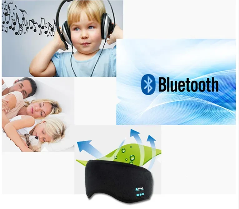 Head Mounted Bluetooth Headphone
