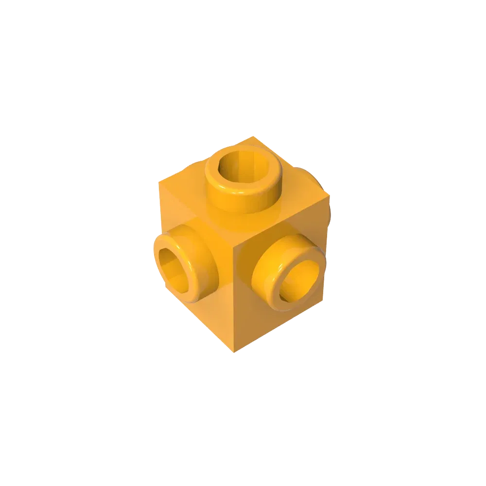 Color: Lavender - Gobricks GDS-650 BRICK 1X1 W. 4 KNOBS compatible with lego 4733 children's DIY Educational Building Blocks Technical