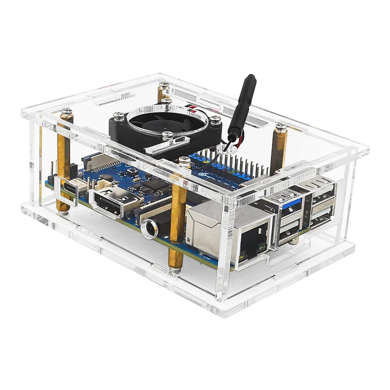 Bundle: Bundle 6, Color: Blue - Orange Pi 3B 8GB 4GB 2GB RAM Rockchip RK3566 WiFi5+BT 5.0 Gigabit LAN Port Single Board Run Android Linux OpenHarmony OS Mini PC