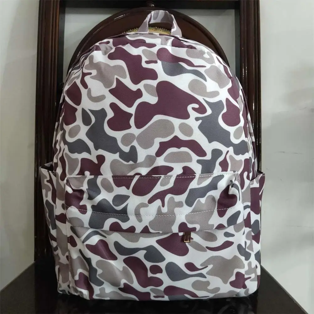 Color: Champagne - Wholesale Baby Boy Boy Girl Backpack Camo Daypack Toddler Children Outdoor Portable Kids School Bag