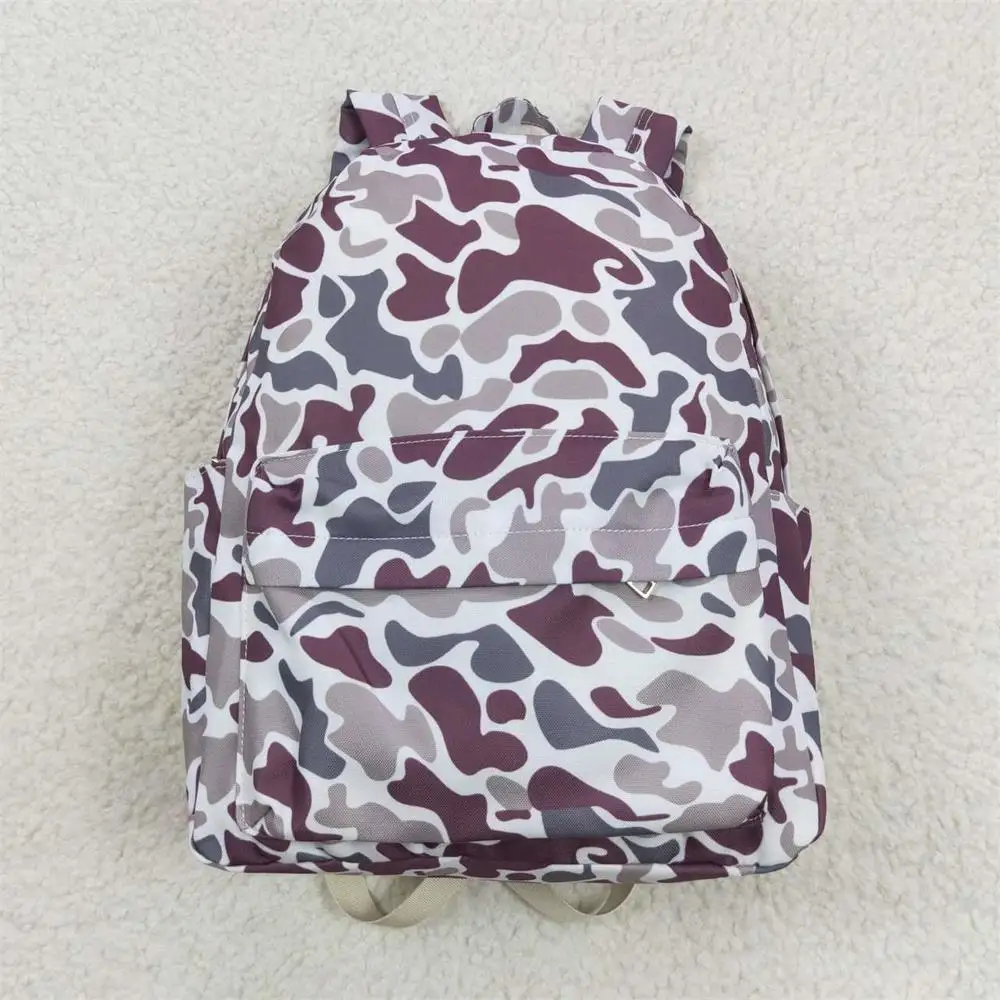 Color: Champagne - Wholesale Baby Boy Boy Girl Backpack Camo Daypack Toddler Children Outdoor Portable Kids School Bag
