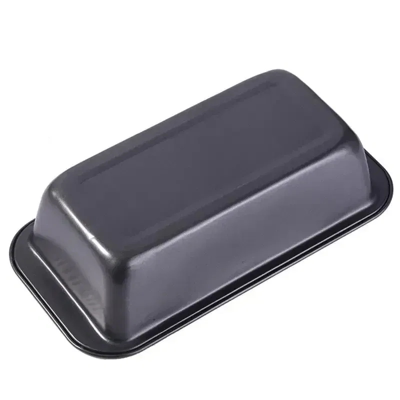 Color: light green - 1pc Loaf Pan Rectangle Toast Bread Mold Cake Mold Carbon Steel Loaf Pastry Baking Bakeware DIY Non Stick Pan Baking Tools Mold