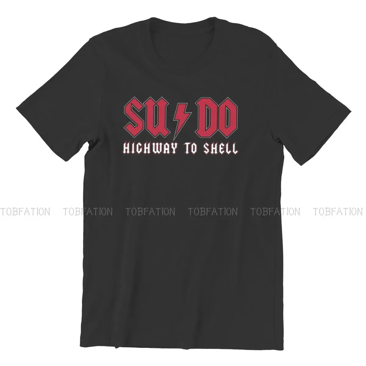 Color: WHITE, Size: S - Highway to Shell Hip Hop TShirt Linux Operating System Tux Penguin Style Tops Leisure T Shirt Men Tee SpecialPolyester