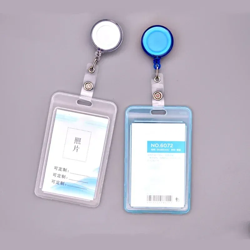Color: Clear - Women Men Card Cover Case Plastic Transparent Business Credit Cards Bank ID Card Sleeve Protect Holder Case for Student