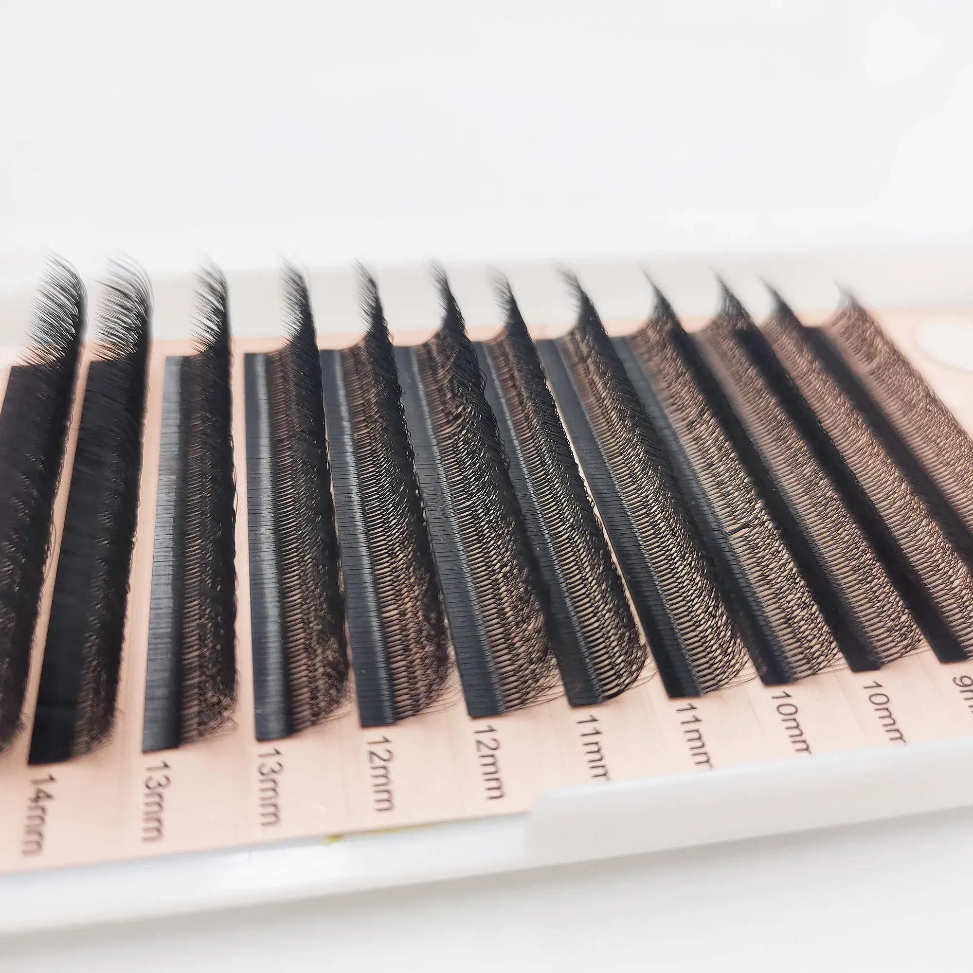 Curl: D, Thickness: 0.07mm, Length: 15mm - Supmacio Eye Lash Extensions 5D Mix Bouquets Volume 0.07 C D Extensao De Cilios 5D  Eyelashes Wire