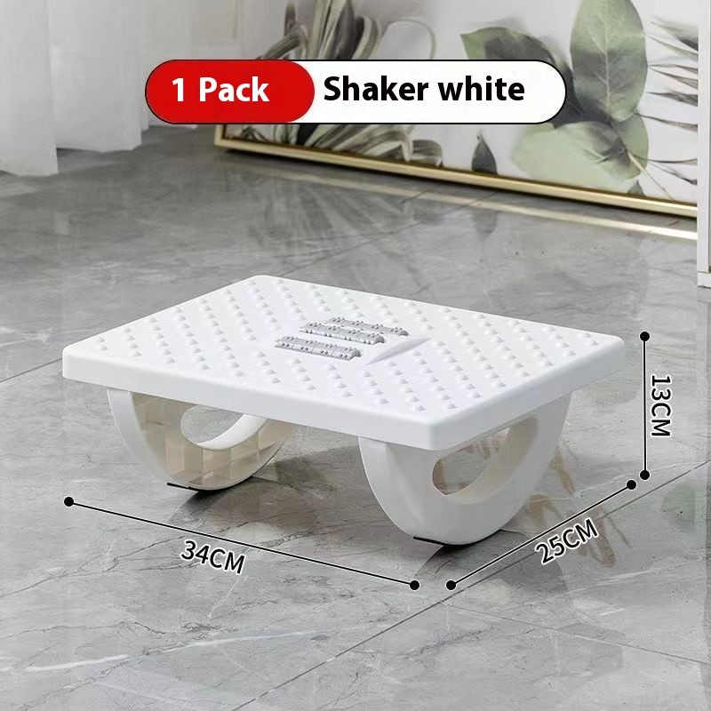 Ergonomic Under-Desk Foot Rest with Massage Rollers Portable Foot Stool