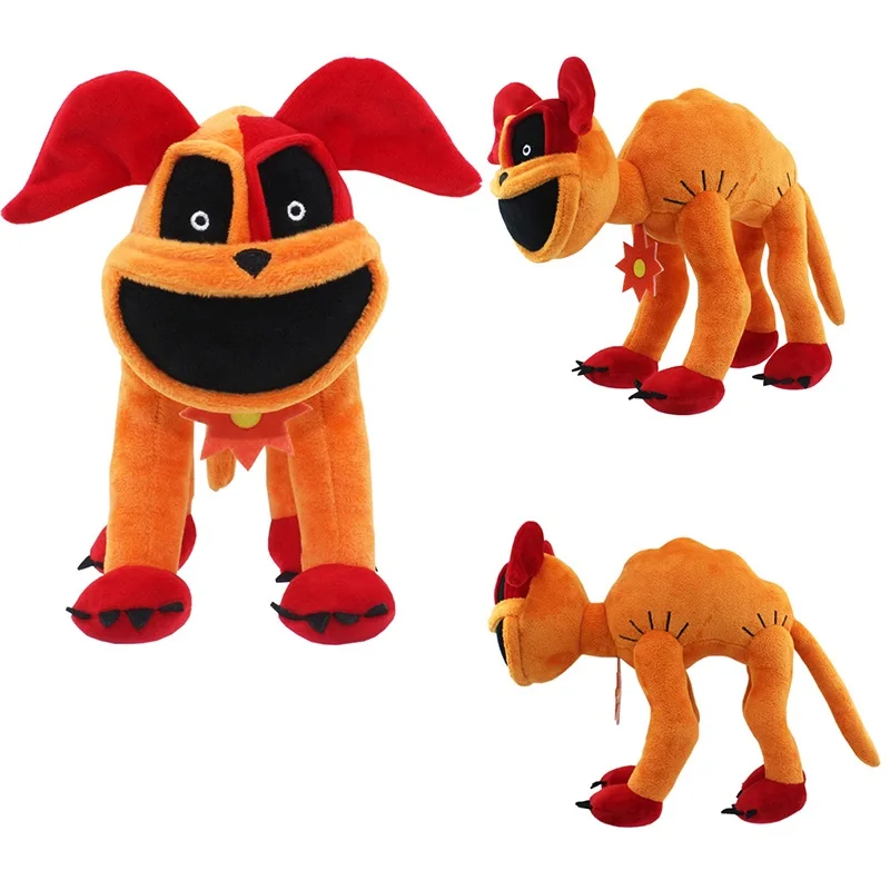 Color: Orange - 32cm Smiling Critters Plush Toy Smiling Critters Cat Nap Catnat Accion Plush Soft Stuffed Animals Toys Doll Birthday Xmas Gifts