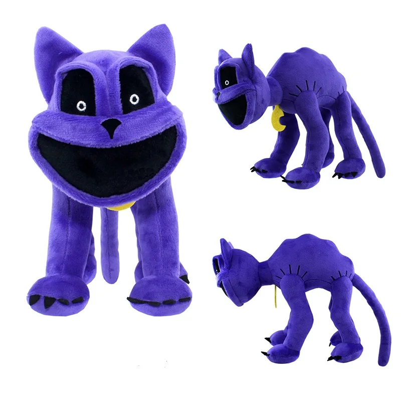Color: Orange - 32cm Smiling Critters Plush Toy Smiling Critters Cat Nap Catnat Accion Plush Soft Stuffed Animals Toys Doll Birthday Xmas Gifts