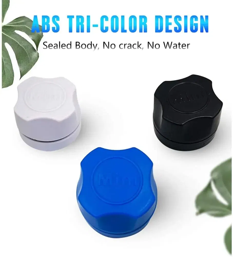 Color: Black - Aquarium Cleaning Magnet Fish Tank Clean Glass Scrubber Tool Double-Sided Algae Moss Removal Suspension Scraper