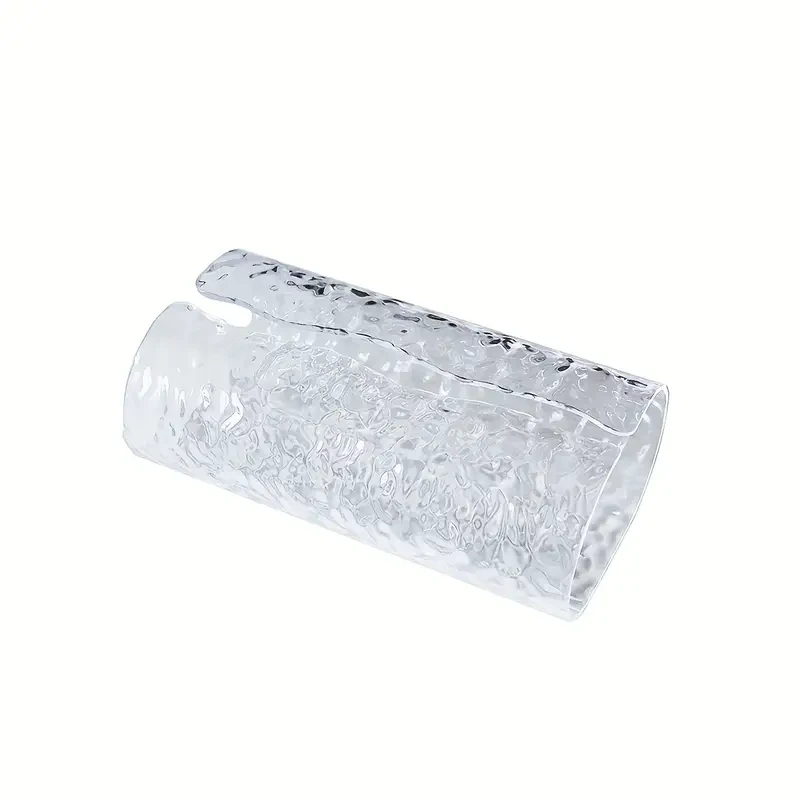 Elegant Oval Wavy Textured Tissue Box Cover