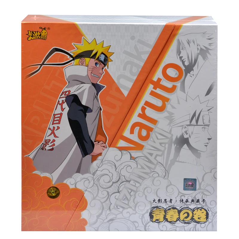 Color: Army Green - Genuine KAYOU Naruto Cards Soldier Chapter All Chapters Complete Works Series Anime Character Collection Card Child Toy Set