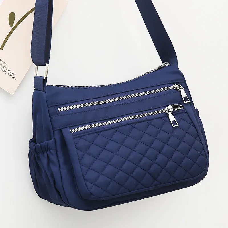 Color: Other - Yogodlns Women Nylon Shoulder Bag Waterproof Multi-pocket Zipper Bag Ladies Travel Messenger Bag For Designer Bolsa Feminina
