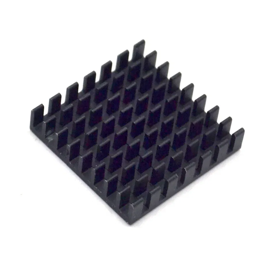 5pcs Heat sink 28*28*6MM (black broken groove) high-quality radiator