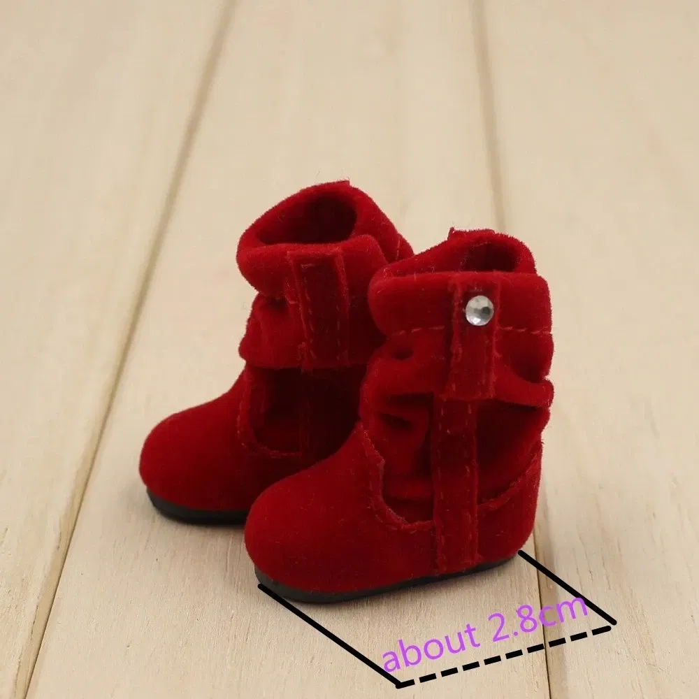 Color: Orange - ICY DBS Blyth doll licca bjd azone joint body toys shoes fashion boots