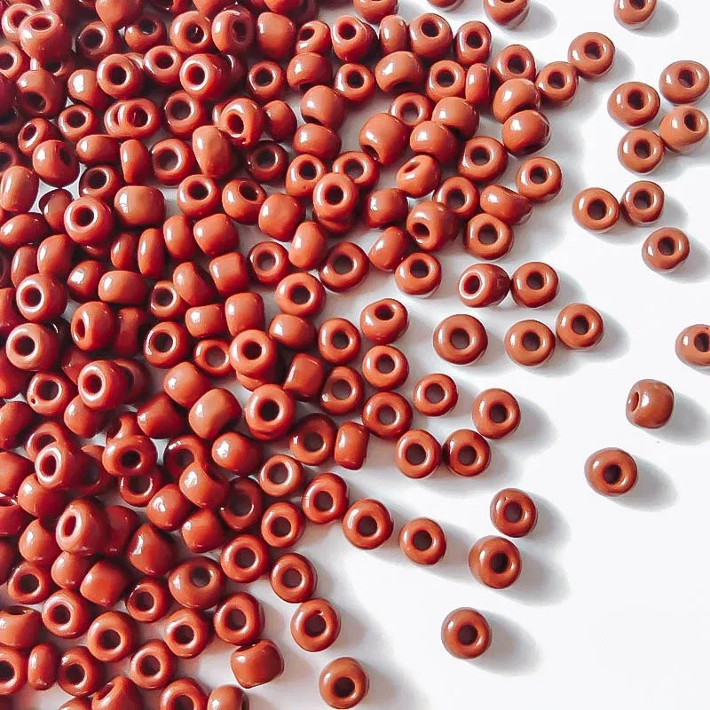 Color: Dark Grey, Item Diameter: 2mm - 2mm 3mm 4mm Glass Seed Loose Beads Small Charms DIY Craft Bracelet Beads for Jewelry Making Supplies Necklace Accessories