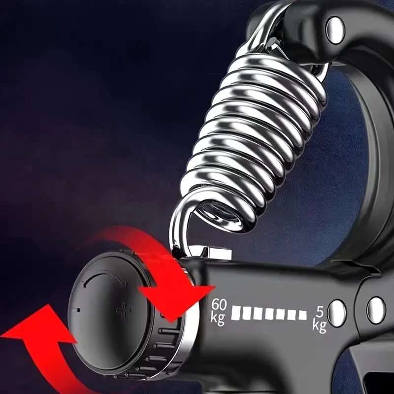 Grip Strengthener and Forearm Strengthener Kit - 5 Pack Adjustable Resistance