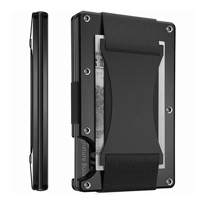 Color: Chocolate, Ships From: CHINA - Forged Carbon Fiber Mini Slim Wallet case organizer for Men Cartera Tarjetero Hombre Cashback Credit Card Holder Luxury gift