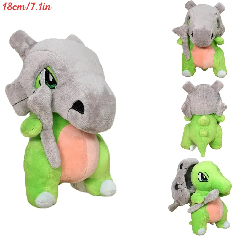 Color: Red - Pokemon Shiny Mimikyu Cubone Butterfree Plush Toys Anime Caterpie Shinx Charizard Stuffed Animal Peluche Dolls Birthday Gift Kid